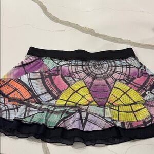 Colorful Geometric Pattern Skirt